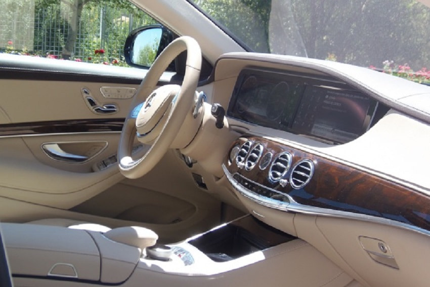 Mercedes clase S asiento del conductor